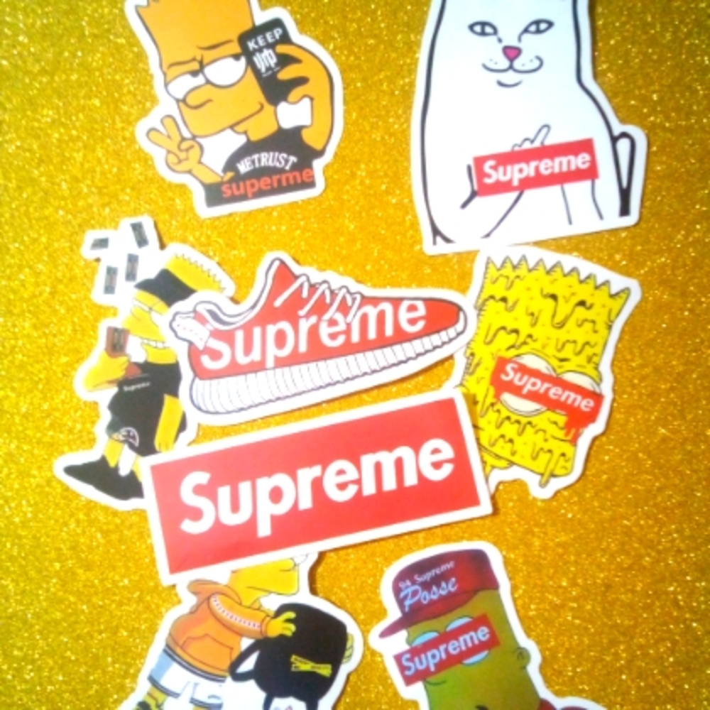Supreme Stickers